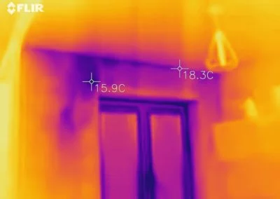 FLIR szukanie mostków termicznych