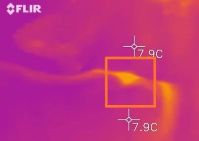 FLIR - wyciek w instalacji