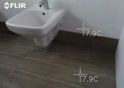 FLIR - wyciek w instalacji