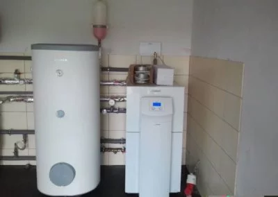 Maszynownia - Vaillant geoTherm i zasobnik Biawar