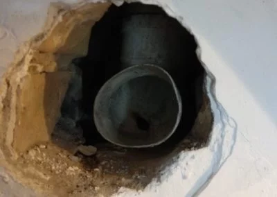 Komin - Turbo podłączone do komina kondensacyjnego