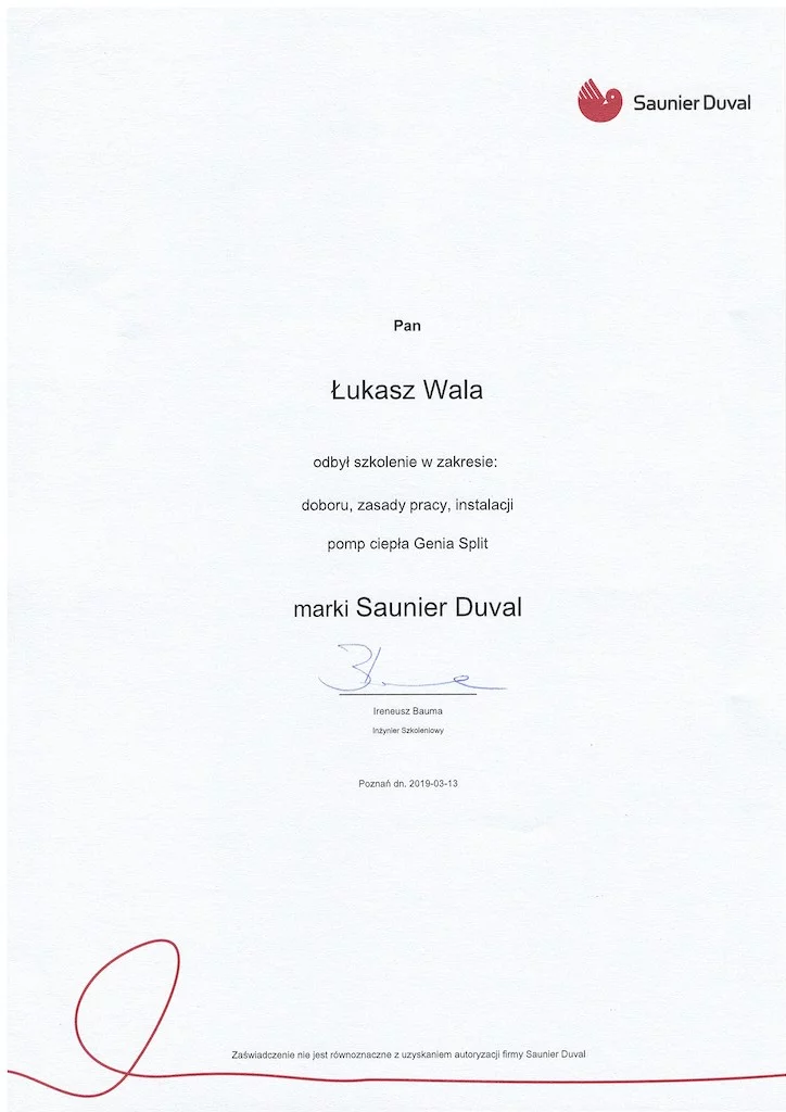 Serwis Saunier Duval Genia