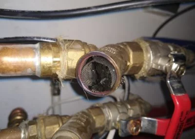 Czyszczenie instalacji - Brak przeglądu, czyszczenie filtra