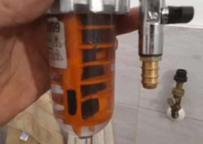 Czyszczenie instalacji - Ferdom - Tlenek żelaza w instalacji CO